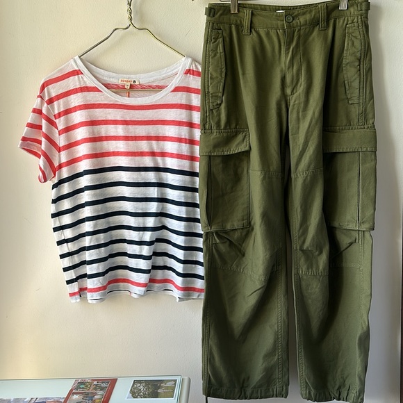 TNA Aritzia Green Cargo Pant⭐️ - Picture 2 of 13